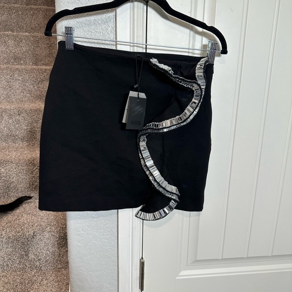 Revolve NBD Alianna Skirt black size small NWT - Picture 4 of 11